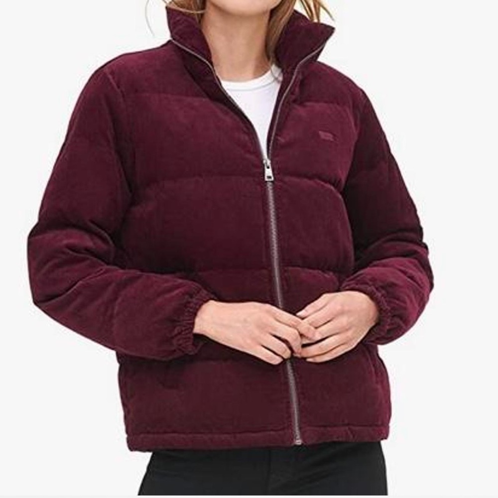 Levi's Burgundy Corduroy Jacket - Picture 2 of 5
